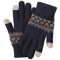 Перчатки для сенсорных экранов Xiaomi FO Touch Screen Warm Velvet Gloves Синие