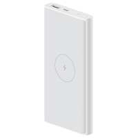 Внешний аккумулятор с беспроводной зарядкой Xiaomi Mi Wireless Charger 10000 мАч Белый