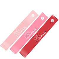 Набор лент для фитнеса Xiaomi Yunmai YMRB-L600 Розовый