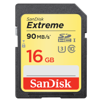 Карта памяти SanDisk Extreme SDHC 16Gb UHS-I U3
